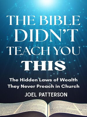 cover image of The Bible Didn't Teach You This
